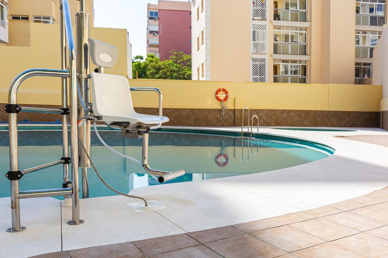 Ver853 - Estudio Con Terraza Vistas Al Mar, Piscina, Playa, Centro Torremolinos Extérieur photo